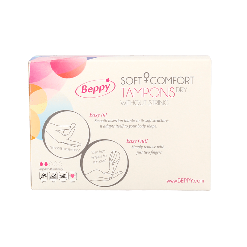Beppy Soft+ comfort tampons dry 8 Stuks - DrogistWereld