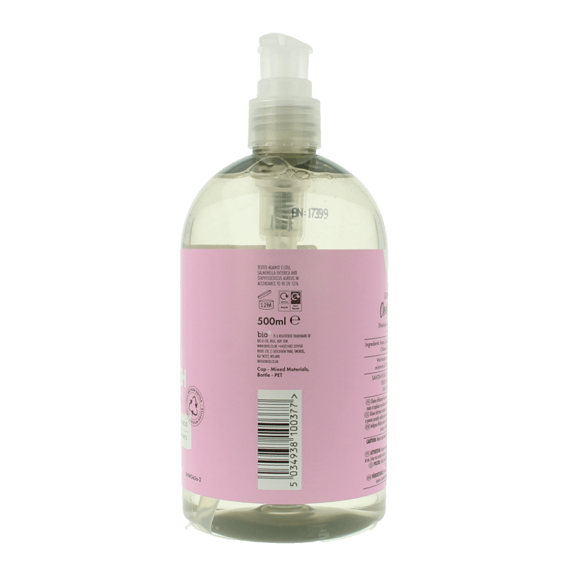 Bio - D Handzeep vloeibaar geranium & grapefruit 500 Milliliter - DrogistWereld