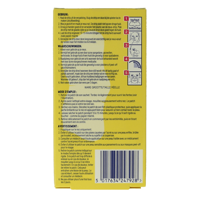 Biore Ultra diep reinigende strips 6 Stuks - DrogistWereld