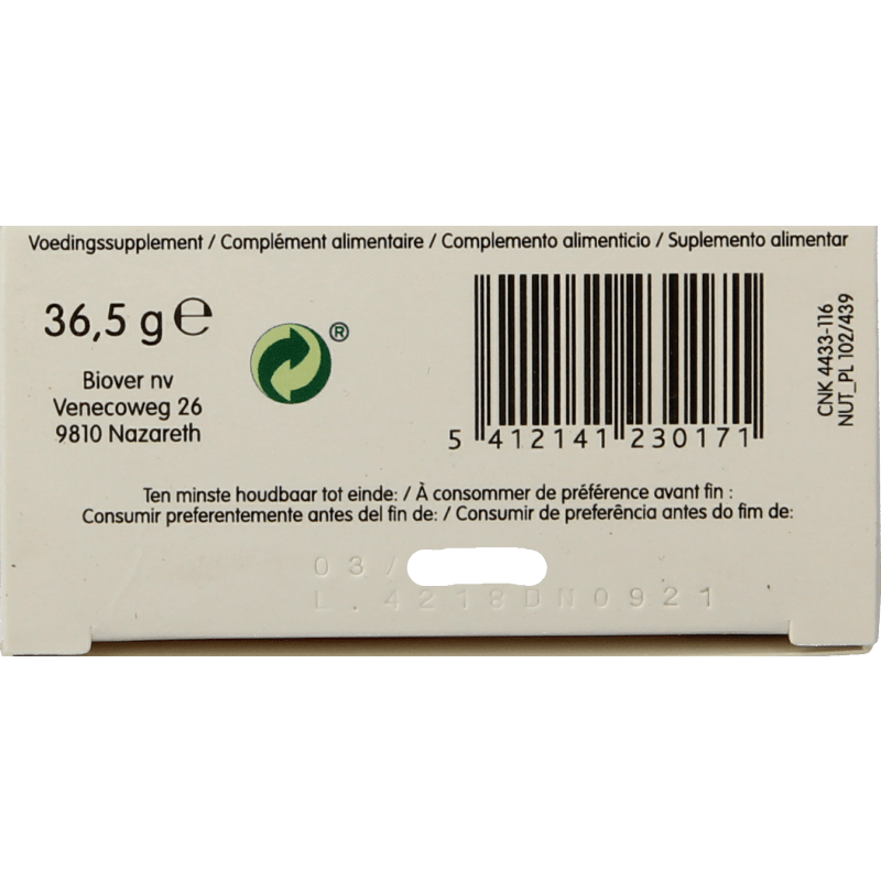 Biover Spieren en gewrichten 45 Tabletten - DrogistWereld