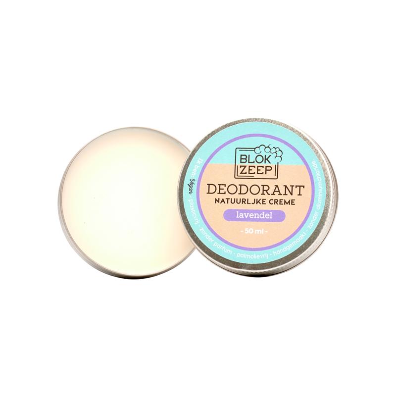 Blokzeep Deodorant creme lavendel 50 Milliliter - DrogistWereld