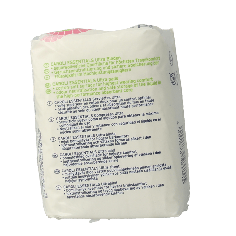Caroli Maandverband ultra super plus 12 Stuks - DrogistWereld