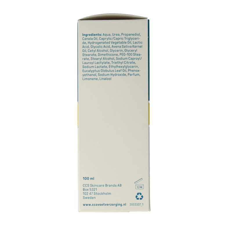CCS Foot pro all in one 100 Milliliter - DrogistWereld