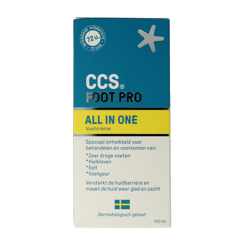 CCS Foot pro all in one 100 Milliliter - DrogistWereld