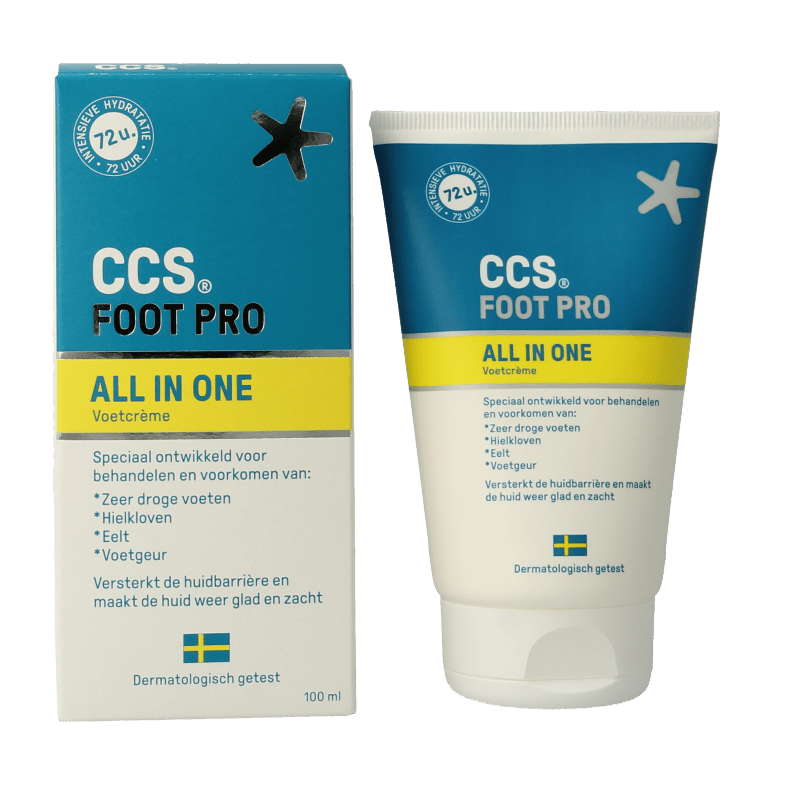 CCS Foot pro all in one 100 Milliliter - DrogistWereld
