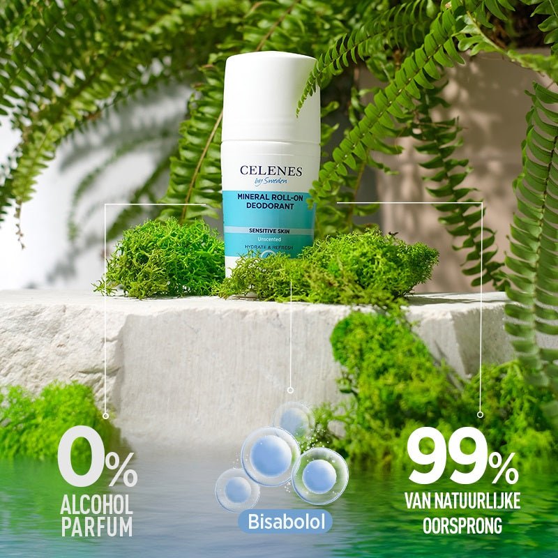 Celenes Thermal deodorant roll - on unscented 75 Milliliter - DrogistWereld