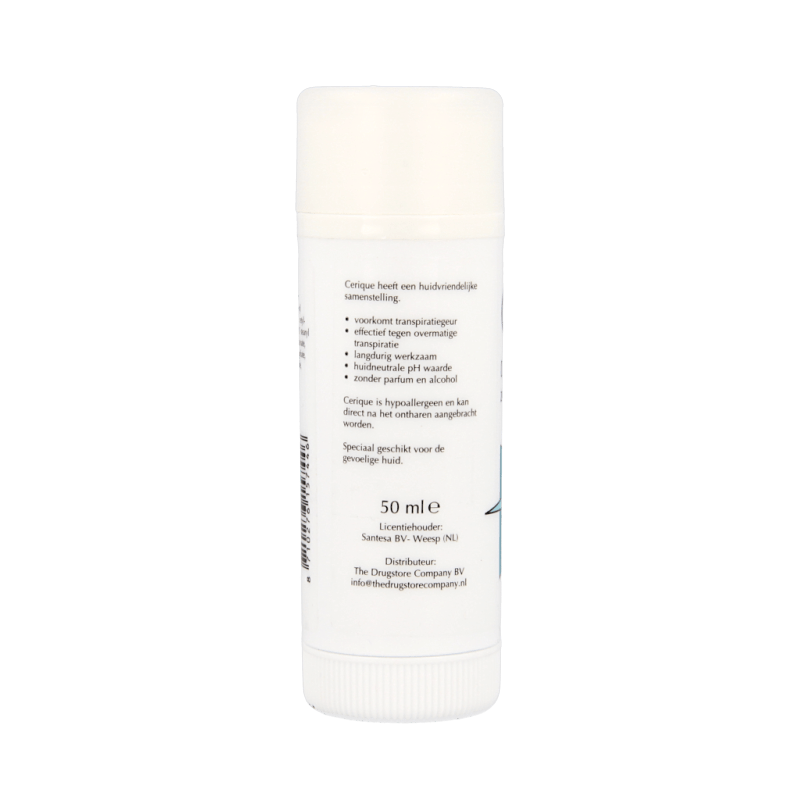 Cerique Deodorant creme ongeparfumeerd stick 50 Milliliter - DrogistWereld