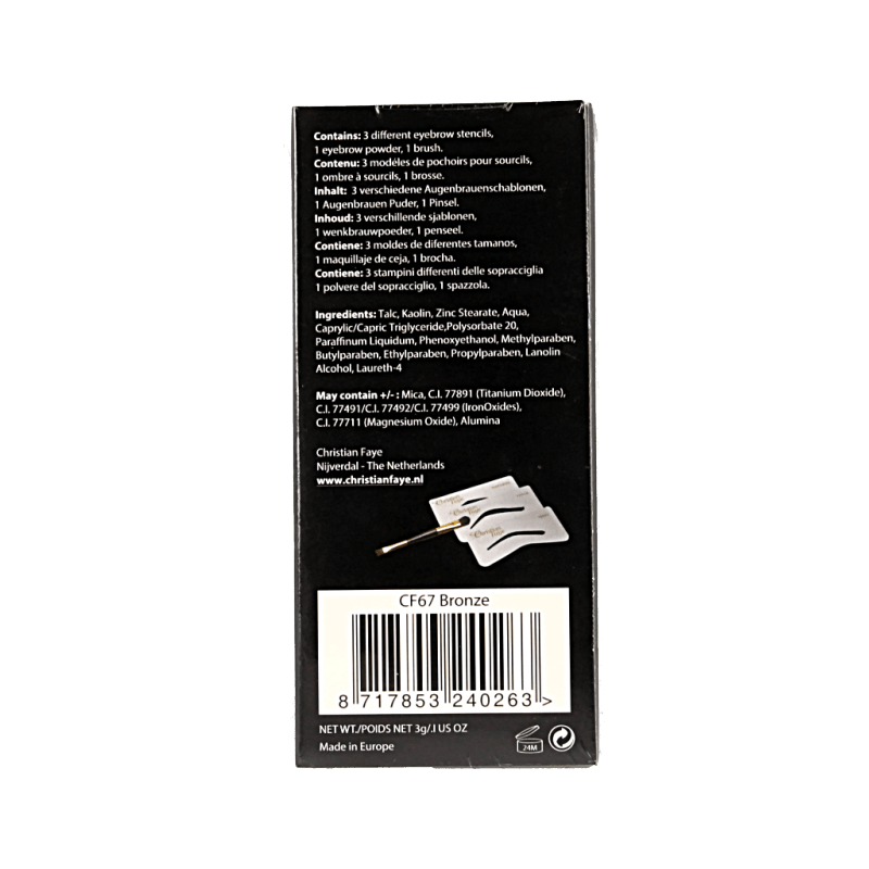 Christian Faye Eyebrow bronze 3 Gram - DrogistWereld