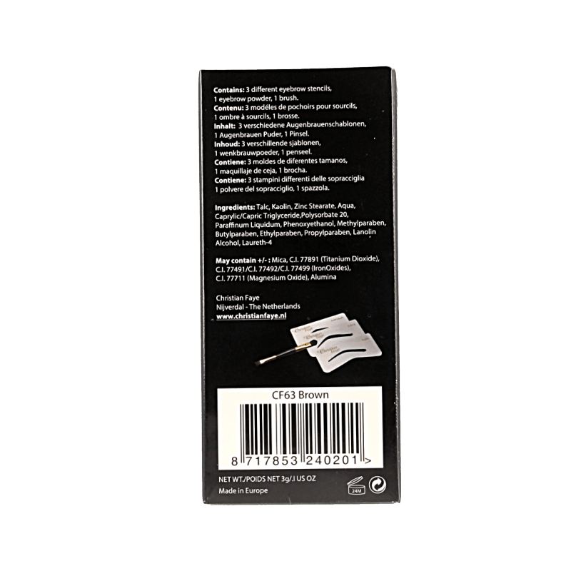 Christian Faye Eyebrow brown 3 Gram - DrogistWereld