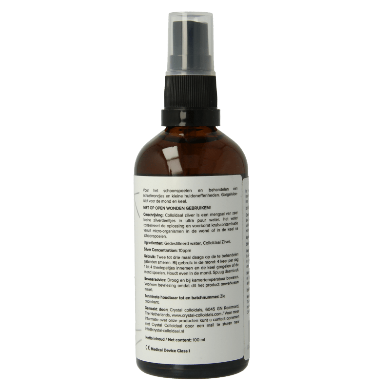 Crystal Collodiaal zilver spray 100 Milliliter - DrogistWereld