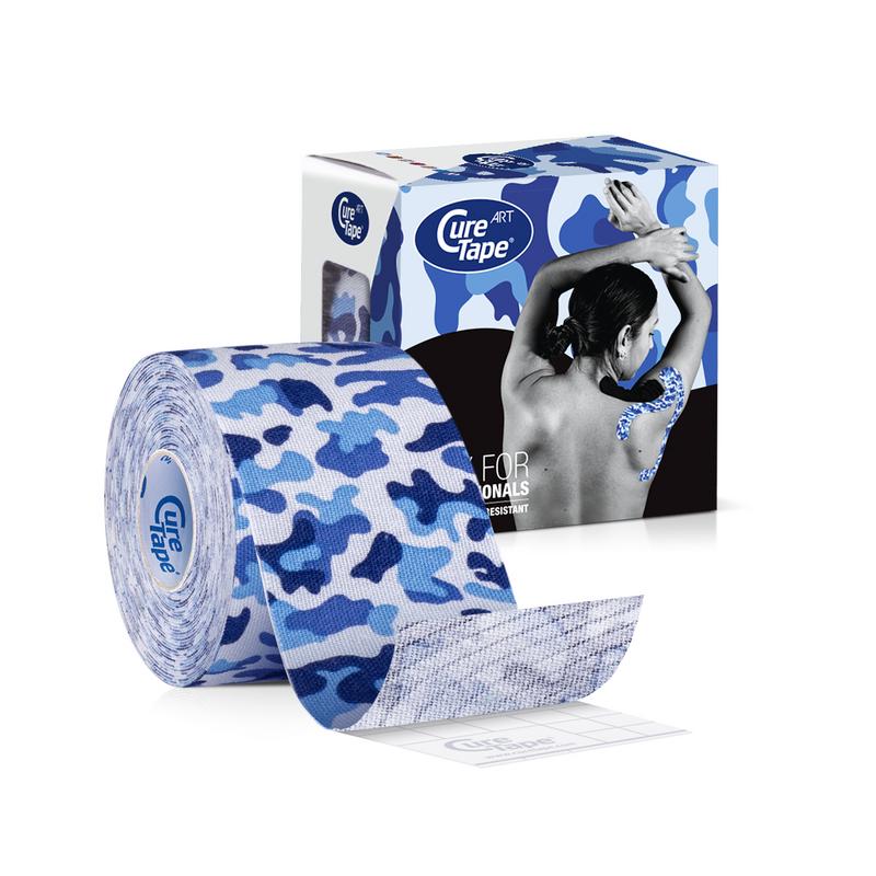 Cure Tape Art army blue 5cm x 5m 1 Stuks - DrogistWereld