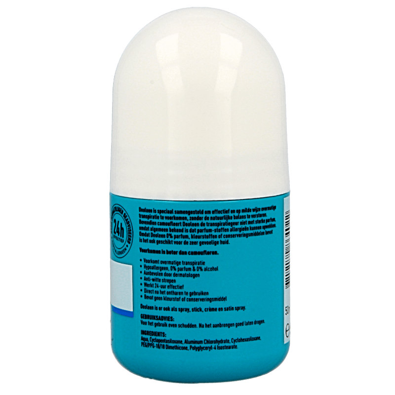 Deoleen Deodorant roller sensitive 50 Milliliter - DrogistWereld