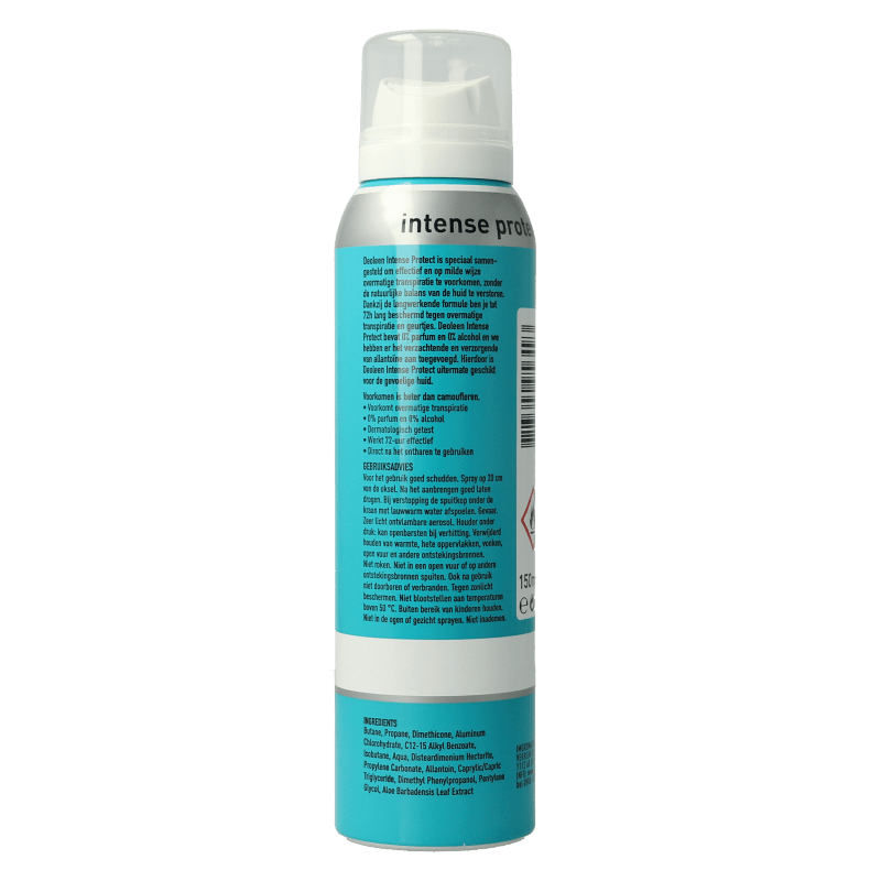 Deoleen Deodorant spray intense protect 150 Milliliter - DrogistWereld