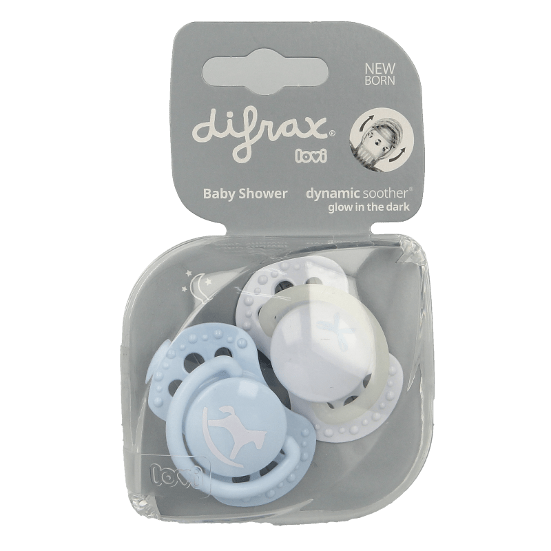 Difrax Lovi fopspeen newborn assorti 1 Stuks - DrogistWereld