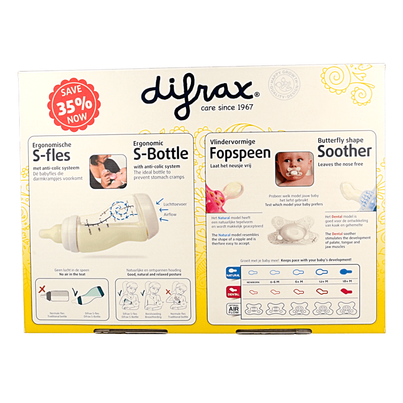 Difrax Starterset pasgeborenen 1 Set - DrogistWereld