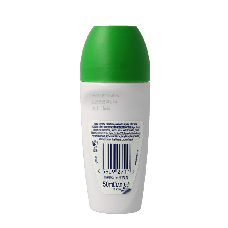 Dove Deodorant roller go fresh cucumber 50 Milliliter - DrogistWereld
