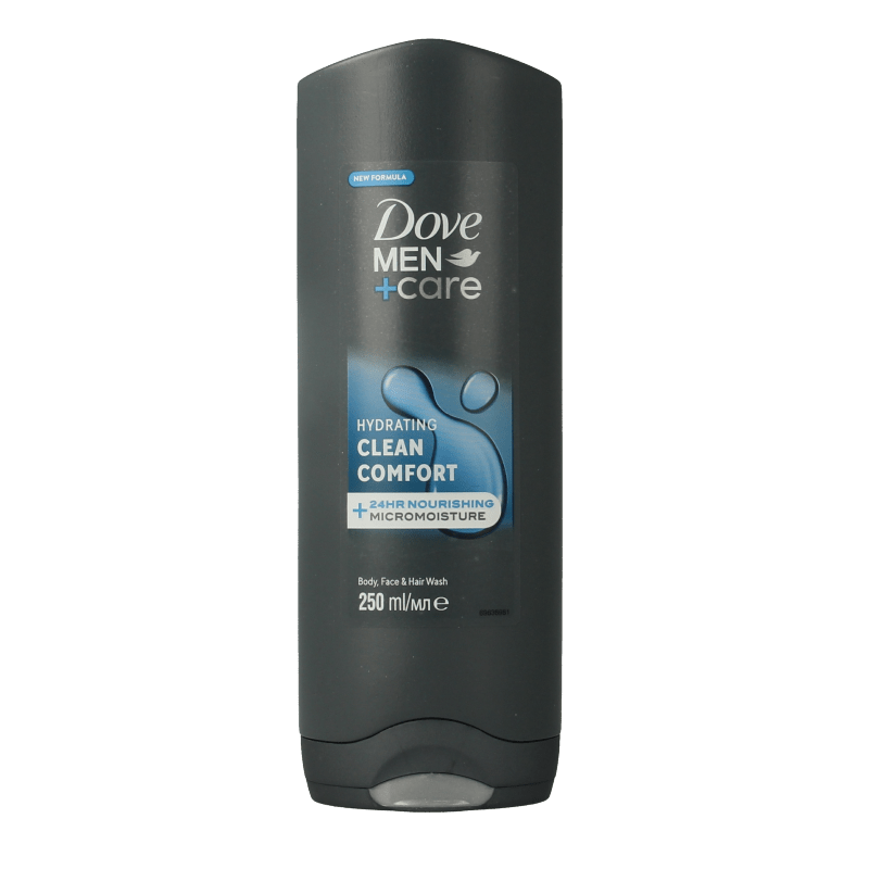 Dove Shower men + care clean comfort 250 Milliliter - DrogistWereld