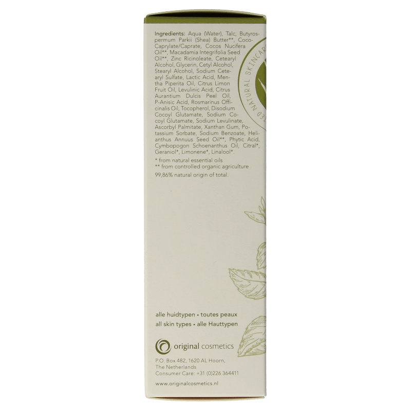 Earth Line Long lasting deodorant lemon & mint 50 Milliliter - DrogistWereld