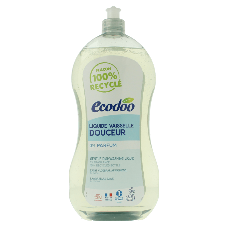 Ecodoo Afwasmiddel vloeibaar hypoallergeen 1 Liter - DrogistWereld