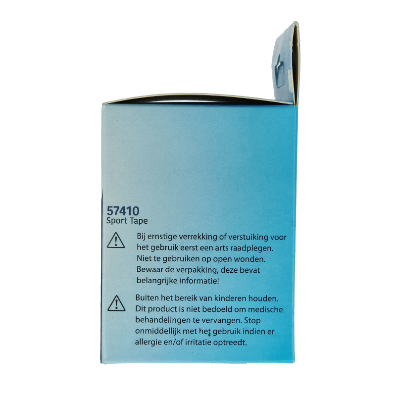 Emdee Sport tape 3.8cm x 10m wit 1 Stuks - DrogistWereld