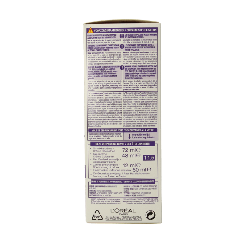 Excellence Cool creme 4.11 ultra asbruin 1 Stuks - DrogistWereld