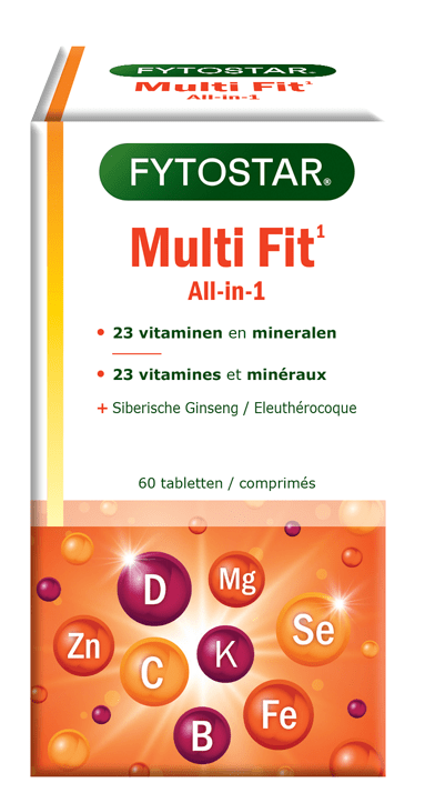 Fytostar Multi fit multivitamine 60 Tabletten - DrogistWereld