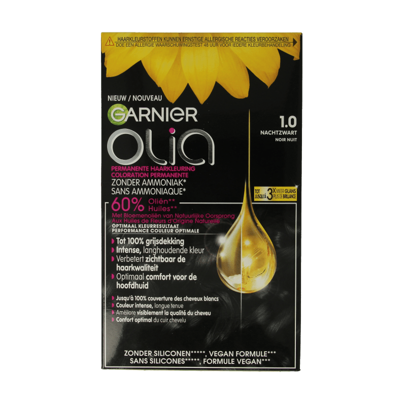 Garnier Olia 1.0 night black 1 Set - DrogistWereld