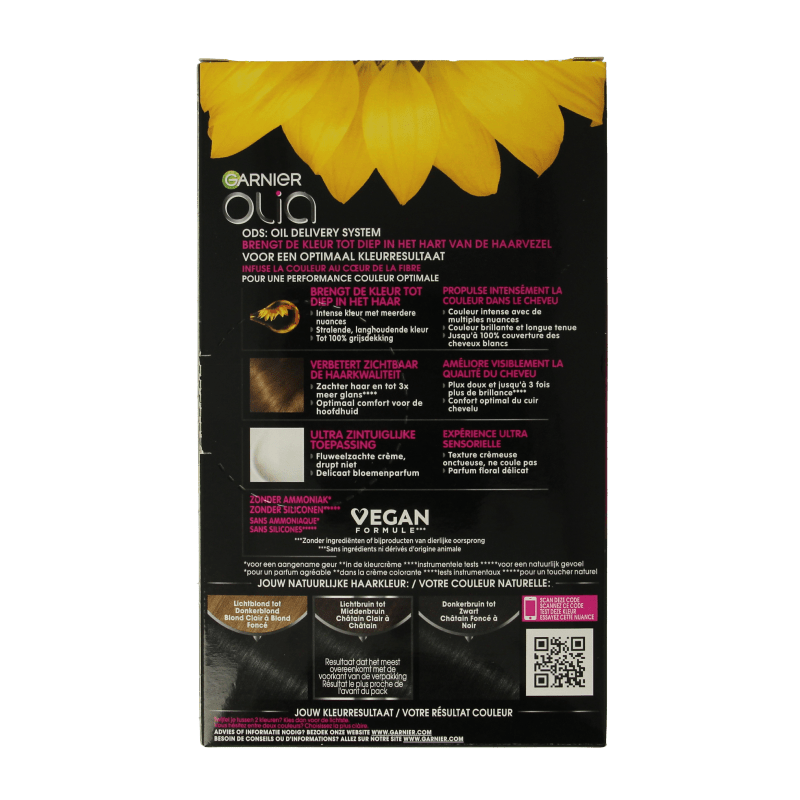 Garnier Olia 1.0 night black 1 Set - DrogistWereld