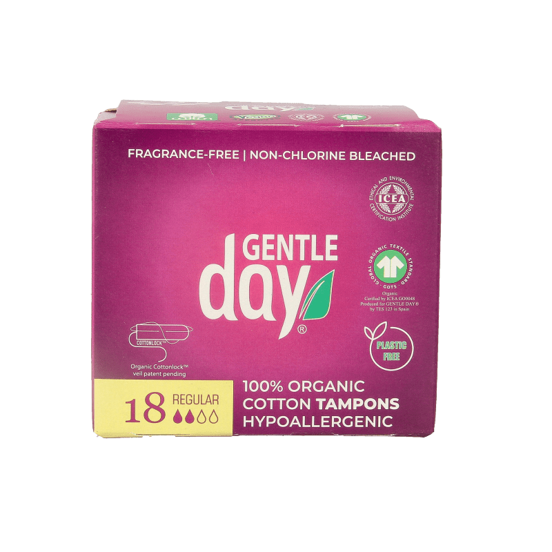 Gentle Day Tampon regular 18 Stuks - DrogistWereld