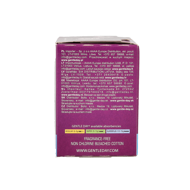 Gentle Day Tampon super plus 15 Stuks - DrogistWereld