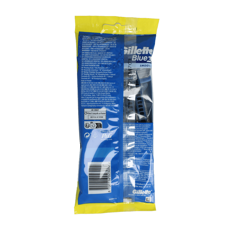 Gillette Blue 3 wegwerpmesjes 6 Stuks - DrogistWereld
