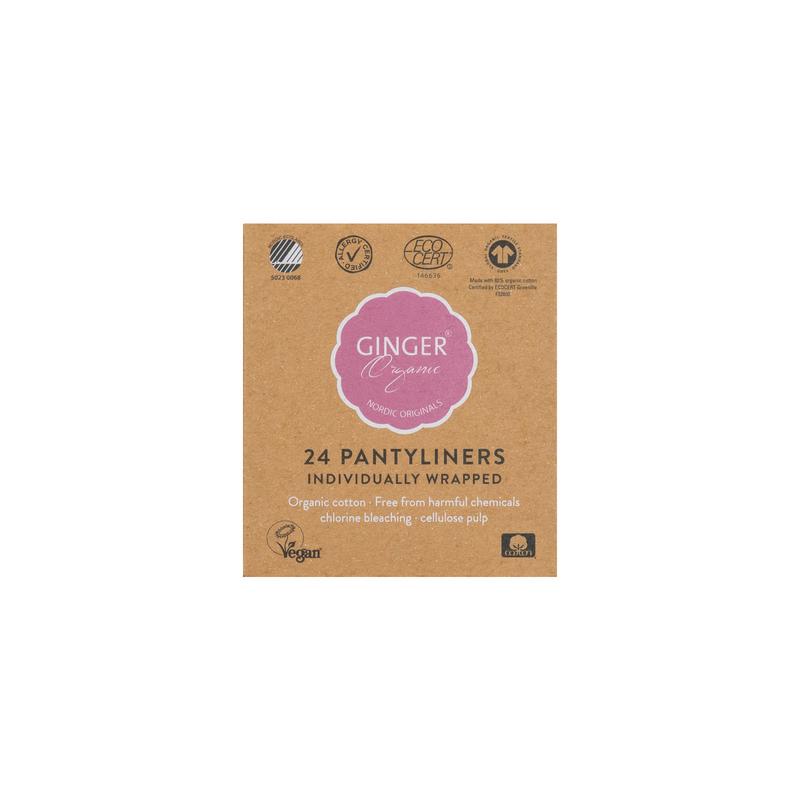 Ginger Organic Inlegkruisjes individueel verpakt 24 Stuks - DrogistWereld