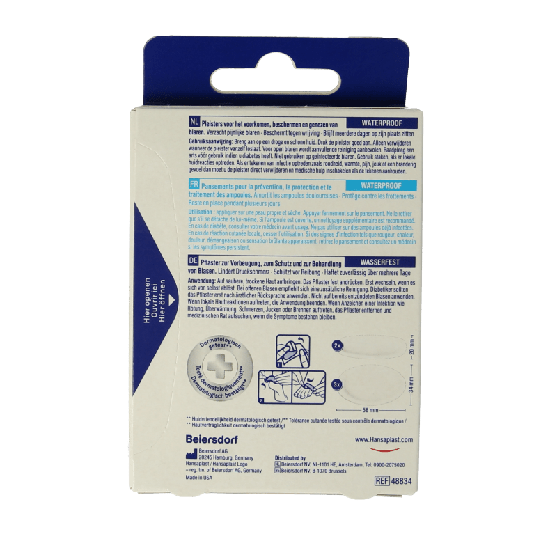 Hansaplast Blaarpleisters SOS mix pack 5 Stuks - DrogistWereld
