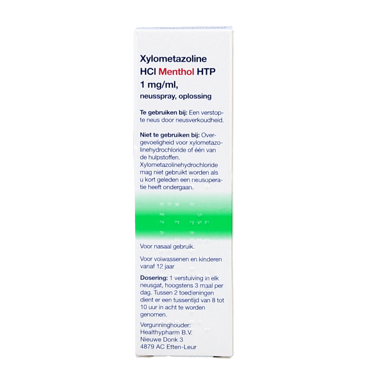 Healthypharm Neusspray xylometazol menthol 10 Milliliter - DrogistWereld