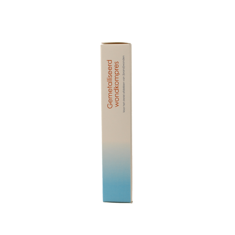 Heka Klein Wondkompres gemetalliseerd 10 x 12cm steriel 10 Stuks - DrogistWereld