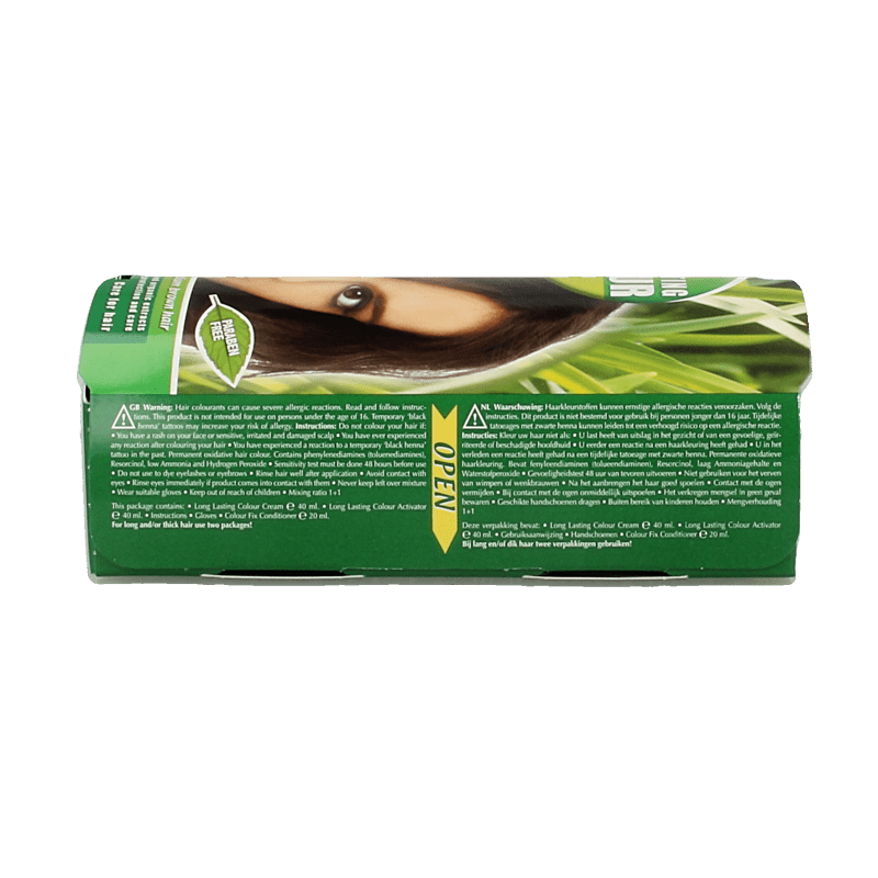 Henna Plus Long lasting colour 5 light brown 100 Milliliter - DrogistWereld