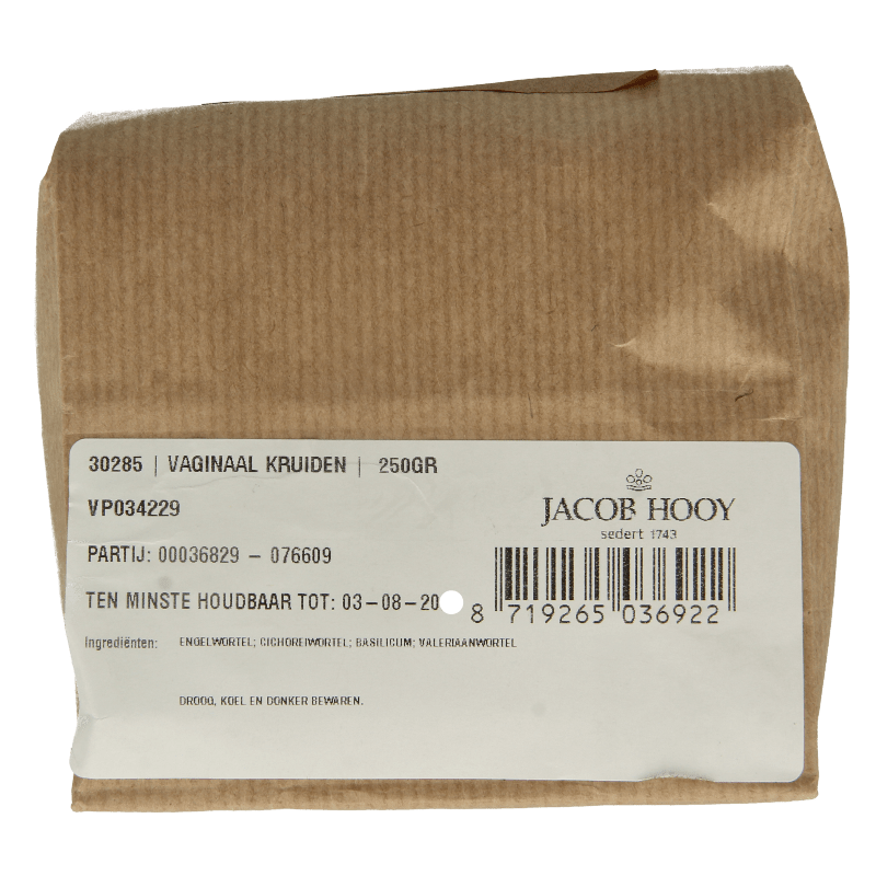 Jacob Hooy Vaginaal kruiden 250 Gram - DrogistWereld