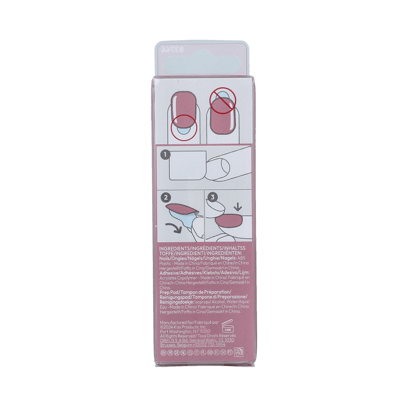 Kiss Impress color petal pink 1 Set - DrogistWereld