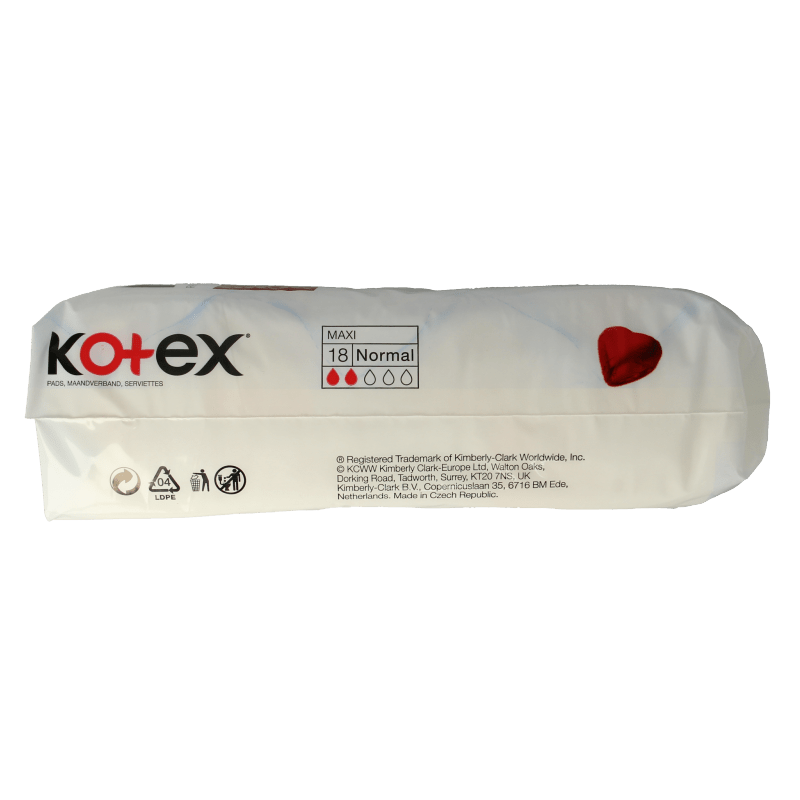 Kotex Maxi normaal 18 Stuks - DrogistWereld