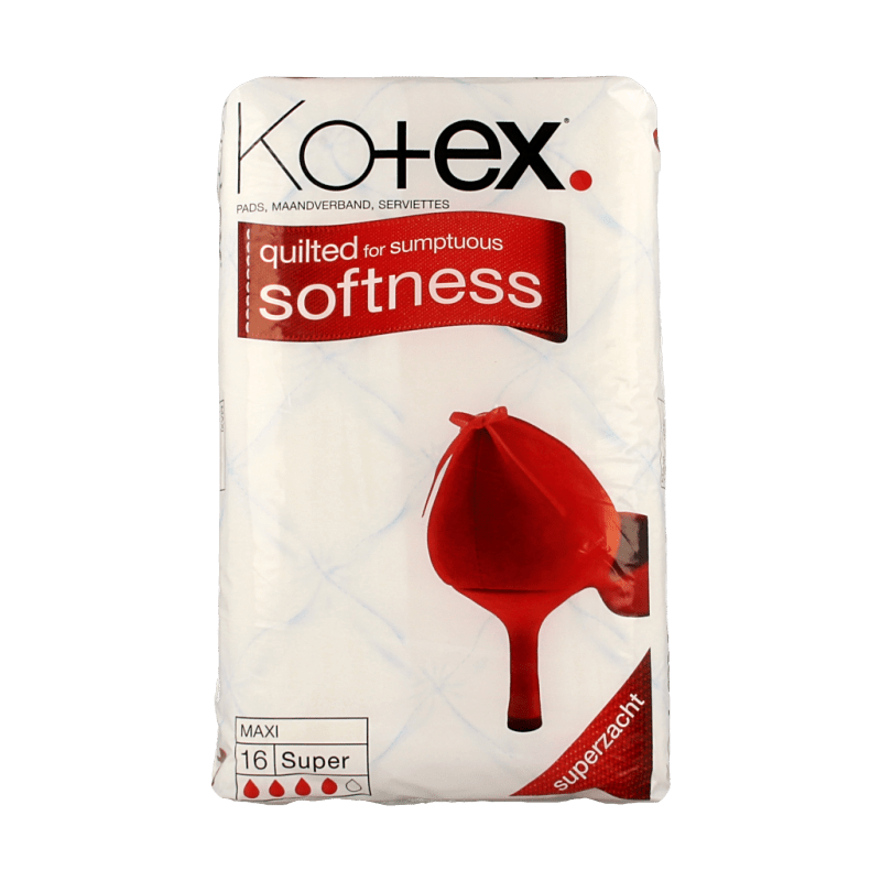 Kotex Maxi super 16 Stuks - DrogistWereld