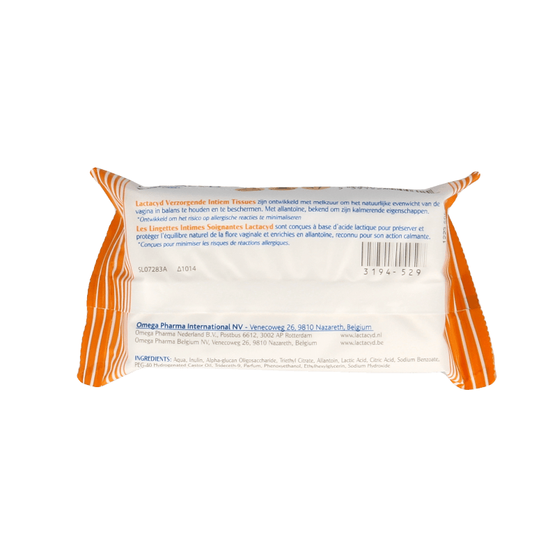Lactacyd Tissues verzorgend 15 Stuks - DrogistWereld