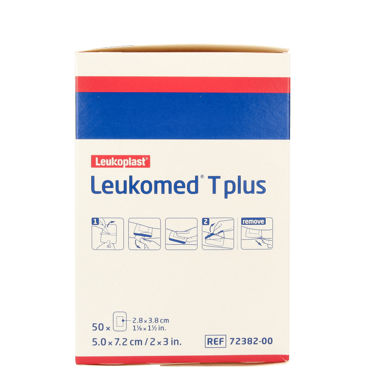 Leukomed Transparant wondverband T plus 7.2 x 5cm 50 Stuks - DrogistWereld