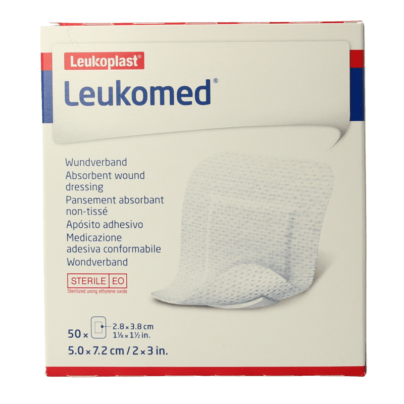 Leukomed Wondverband 7.2 x 5cm steriel 50 Stuks - DrogistWereld