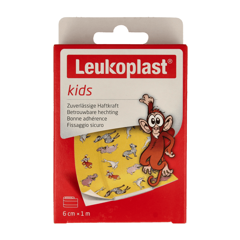 Leukoplast Pleister kids 1m x 6cm 1 Stuks - DrogistWereld