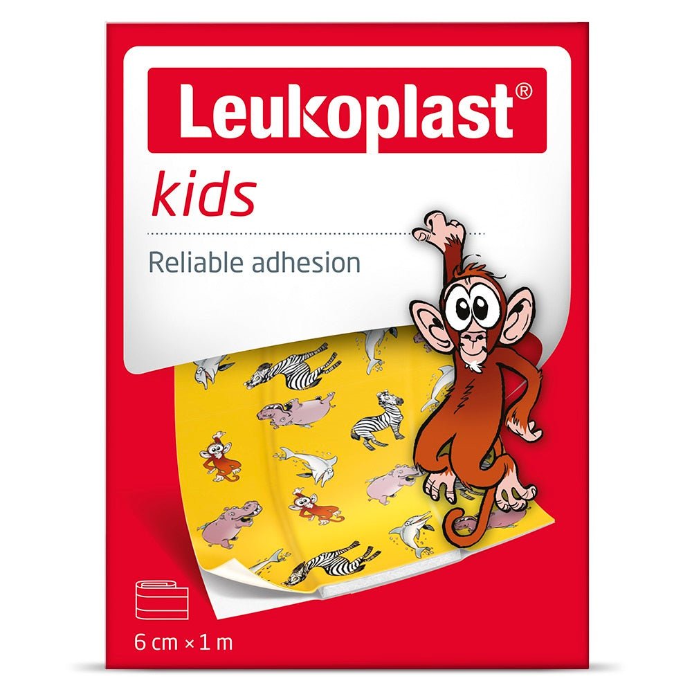 Leukoplast Pleister kids 1m x 6cm 1 Stuks - DrogistWereld