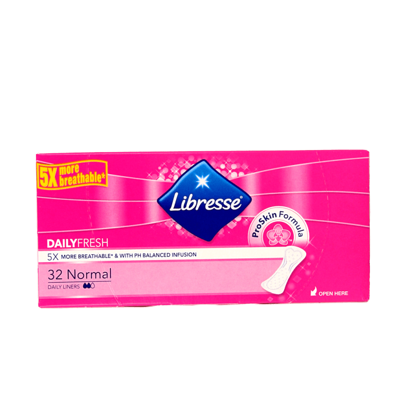 Libresse Inleg normaal 32 Stuks - DrogistWereld