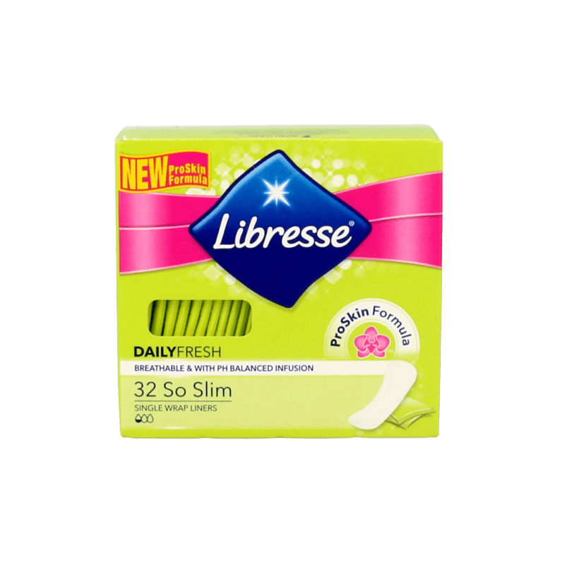 Libresse Inlegkruisjes so slim 32 Stuks - DrogistWereld