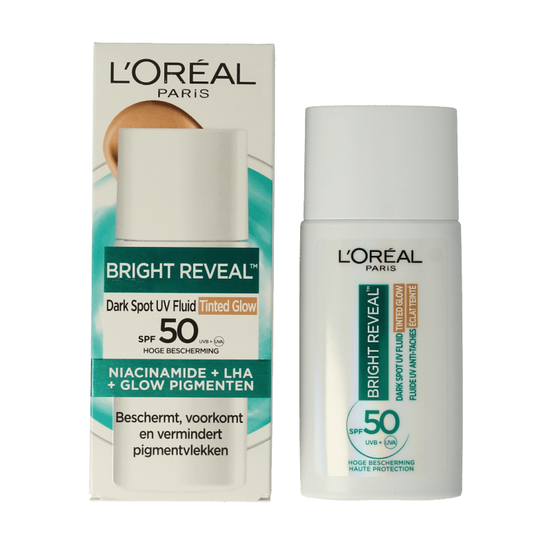 L'Oréal Paris Bright reveal tinted fluid medium 50 Milliliter - DrogistWereld