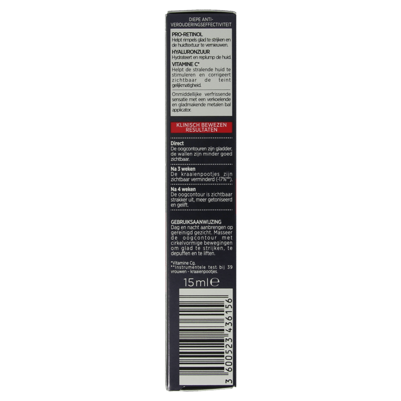 L'Oreal Paris Revitalift laser X3 eyes 15 Milliliter - DrogistWereld