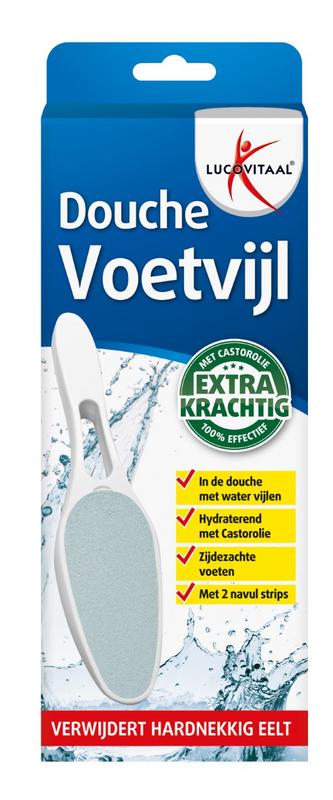 Lucovitaal Douche voetvijl 1 Stuks - DrogistWereld